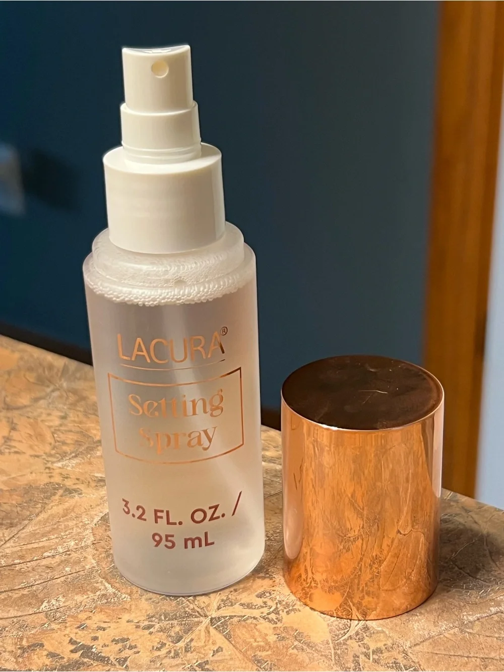 Lacura Rose Gold Makeup Setting Spray - 3.2 fl oz; New